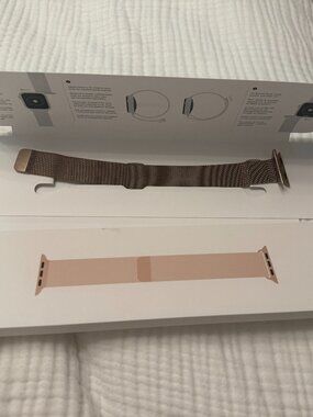 Authentic Apple Branded Gold Stainless Steel Milanese Loop 38mm 40mm